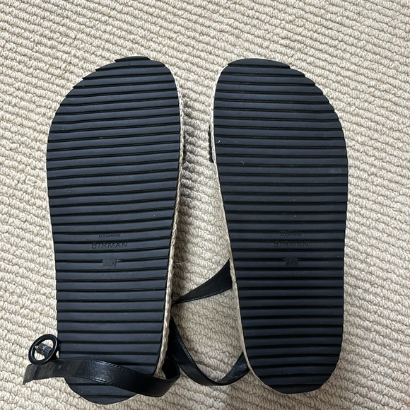 **Host pick** Alexandre Birman black leather espadrilles - Picture 7 of 8